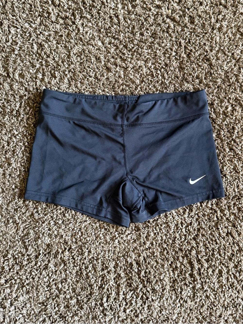 Nike Dri-FIT Black Compression Shorts Women’s Small Athletic Workout Running